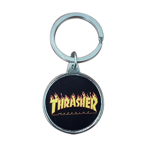 Llavero metálico Thrasher